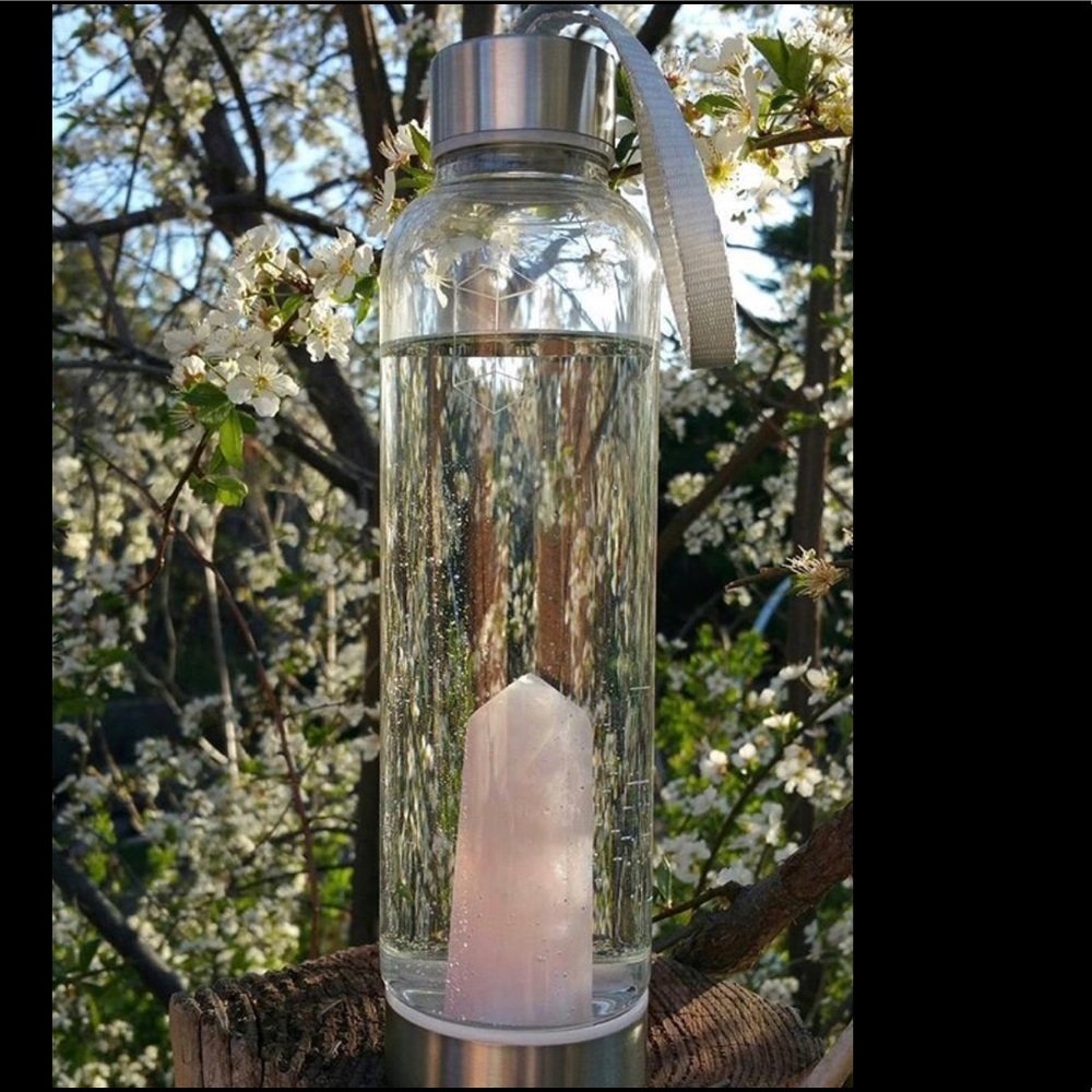 miranda kerr water infuse crystal rose quartz